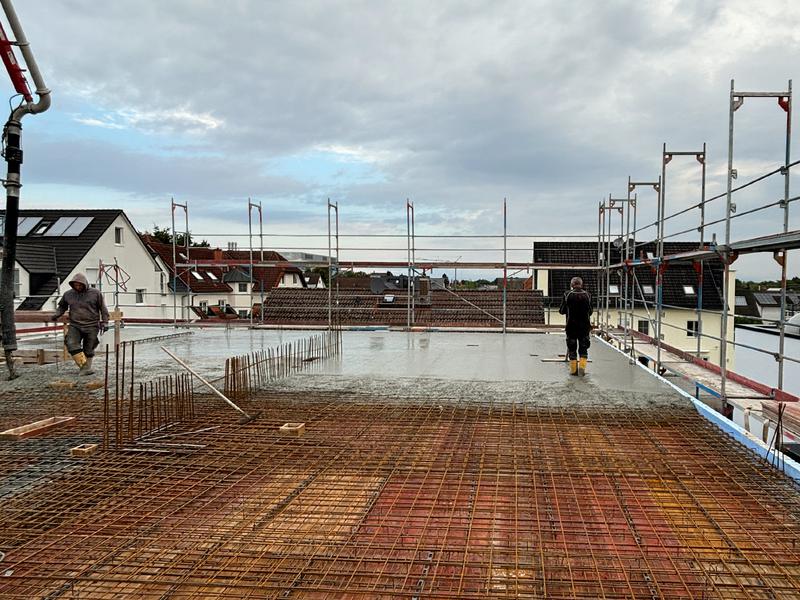 Bewehrung und Betonage